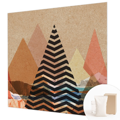 Papel de parede para sala Paisagem abstrata