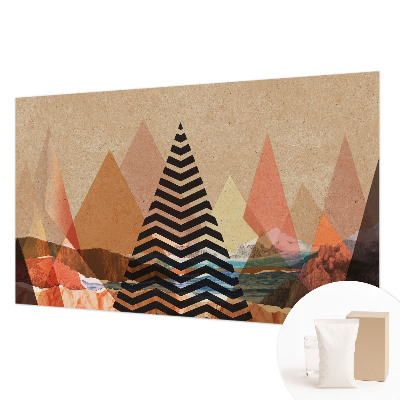 Papel de parede para sala Paisagem abstrata