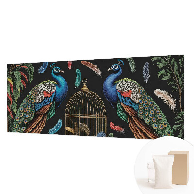 Papel de parede decorativo Pavões exóticos