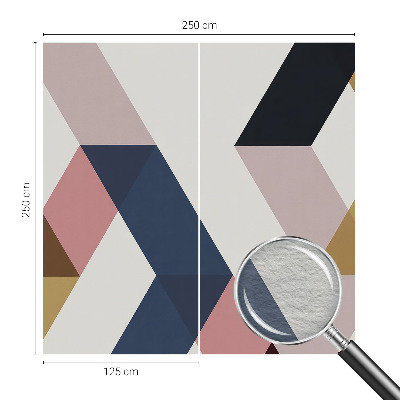 Papel de parede para quarto Losangos coloridos