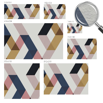 Papel de parede para quarto Losangos coloridos