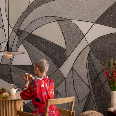 Mural fotográfico Abstração geométrica