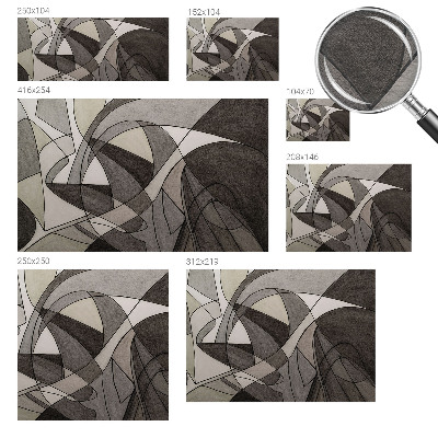 Mural fotográfico Abstração geométrica