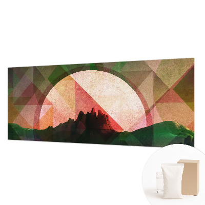 Mural de fotos na parede Colinas pitorescas