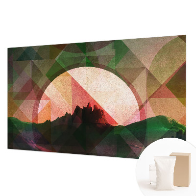 Mural de fotos na parede Colinas pitorescas