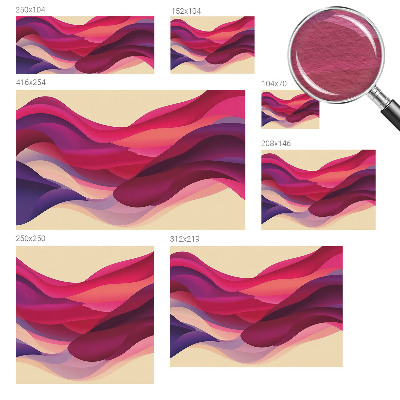 Mural de parede Ondas líquidas