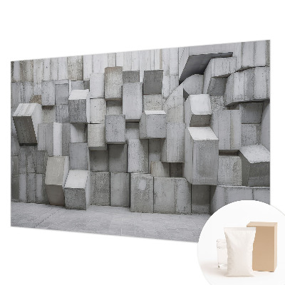 Mural fotográfico Blocos de concreto