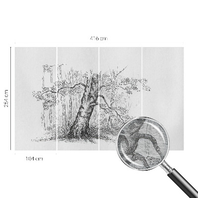 Papel de parede Árvore da floresta