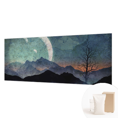 Mural de fotos na parede Paisagem noturna