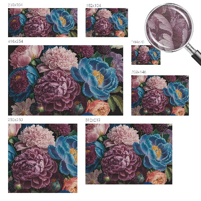 Fotomural Flores coloridas