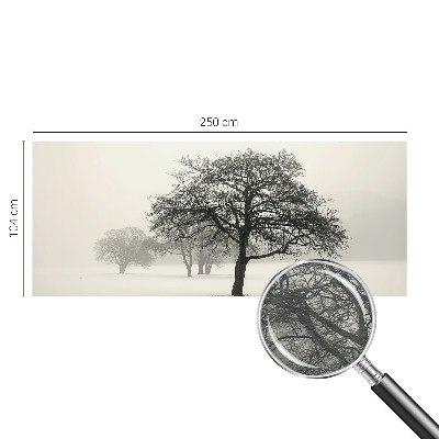 Papel de parede fotográfico Árvores de inverno