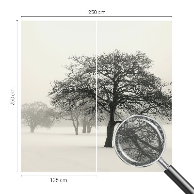 Papel de parede fotográfico Árvores de inverno