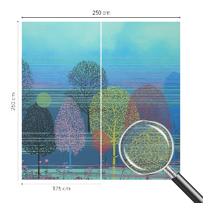 Papel de parede para quarto Harmonia colorida