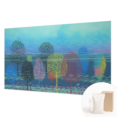 Papel de parede para quarto Harmonia colorida