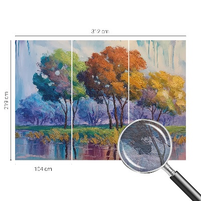 Fotomural Abstração de árvore