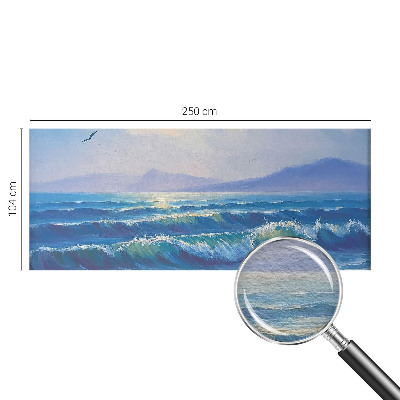 Mural fotográfico Ondas do mar