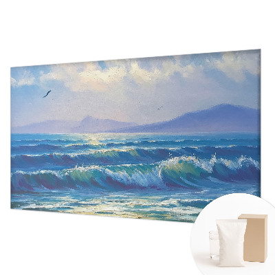 Mural fotográfico Ondas do mar