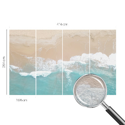 Mural de parede Ondas estrondosas