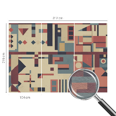 Fotomural Composição abstrata