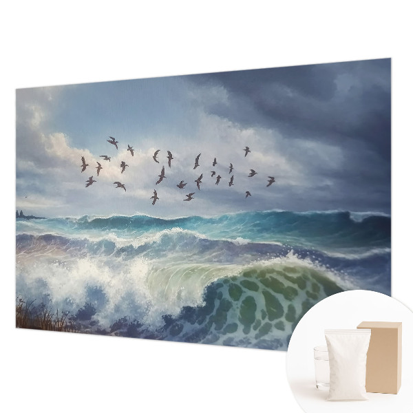 Papel de parede fotográfico Ondas do mar