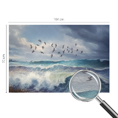 Papel de parede fotográfico Ondas do mar