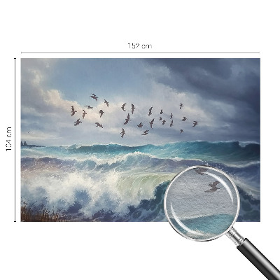 Papel de parede fotográfico Ondas do mar