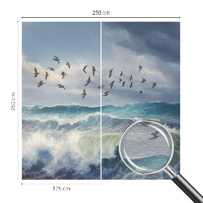 Papel de parede fotográfico Ondas do mar