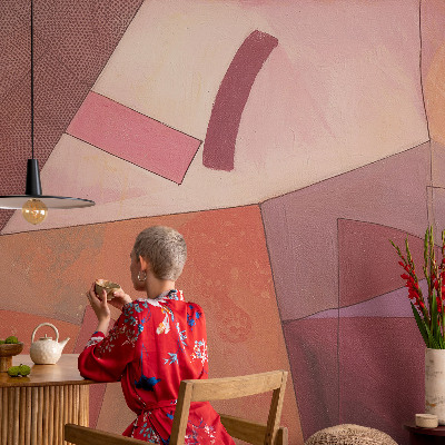 Papel de parede para quarto Formas coloridas