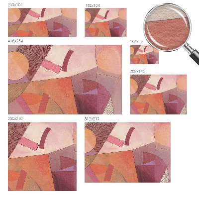 Papel de parede para quarto Formas coloridas