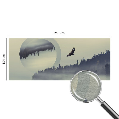 Papel de parede para sala Paisagem florestal