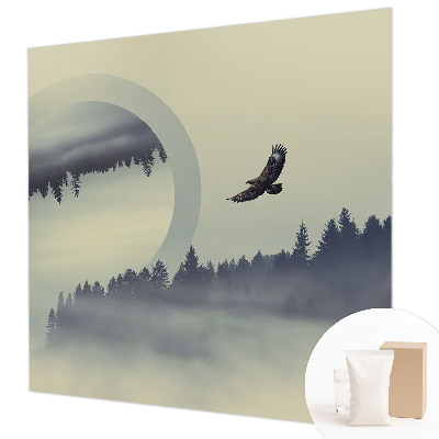 Papel de parede para sala Paisagem florestal
