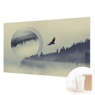 Papel de parede para sala Paisagem florestal