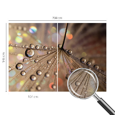 Papel de parede decorativo Gotas de pérola