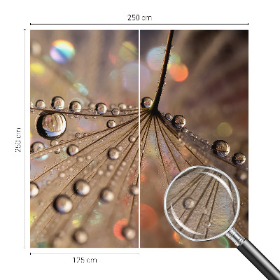 Papel de parede decorativo Gotas de pérola