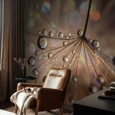 Papel de parede decorativo Gotas de pérola