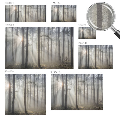 Papel de parede fotográfico Floresta Etérea