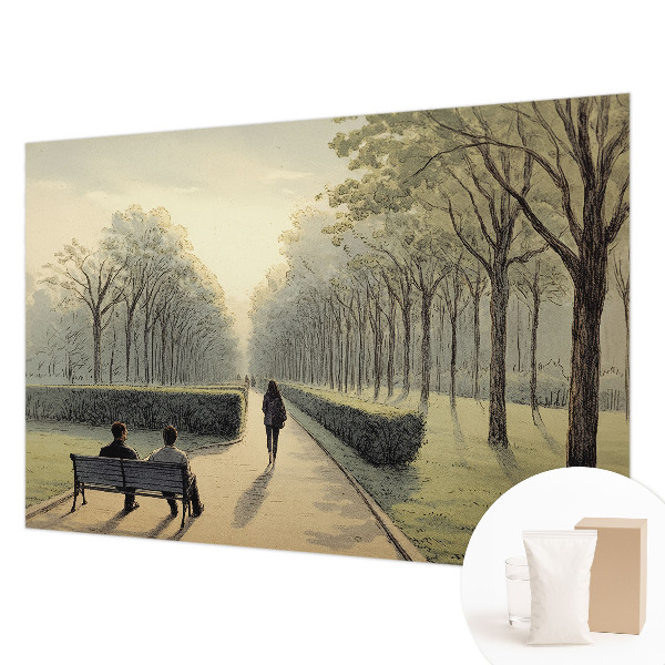Papel de parede para sala Paz no parque
