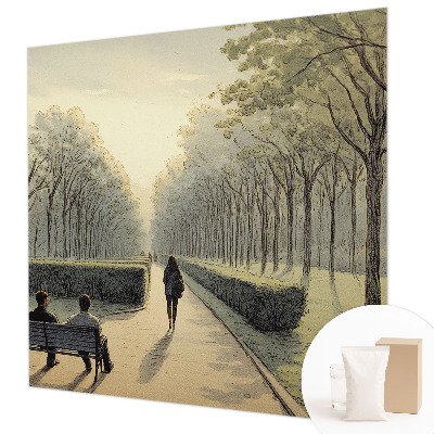 Papel de parede para sala Paz no parque