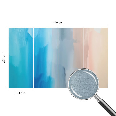 Papel de parede decorativo Abstração colorida