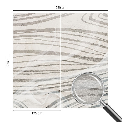 Papel de parede Linhas onduladas