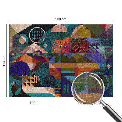 Mural de parede Arte geométrica