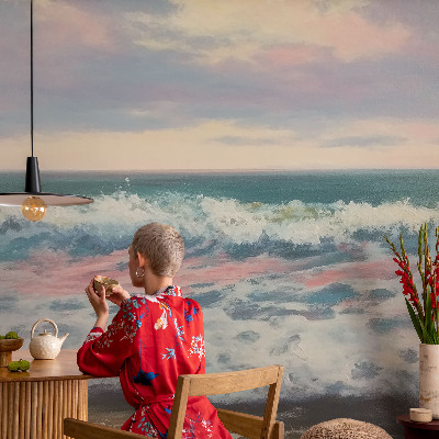 Papel de parede para sala Paisagem marinha