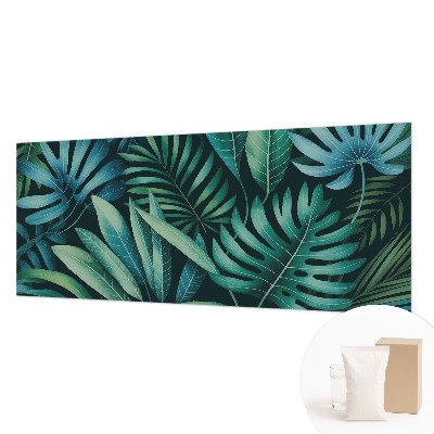 Papel de parede decorativo Folhas tropicais