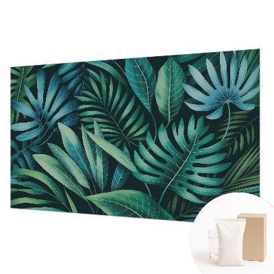 Papel de parede decorativo Folhas tropicais