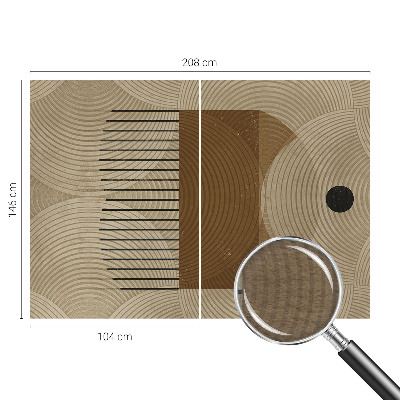 Papel de parede para quarto Geometria da harmonia