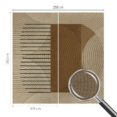 Papel de parede para quarto Geometria da harmonia
