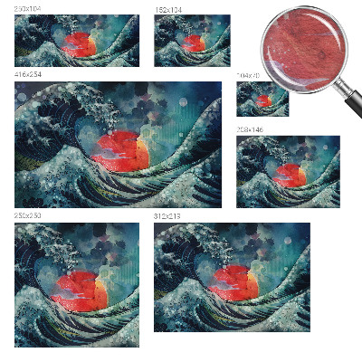 Mural fotográfico Leste Oceânico