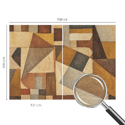 Mural de parede Abstração geométrica