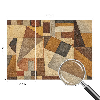 Mural de parede Abstração geométrica