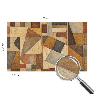 Mural de parede Abstração geométrica